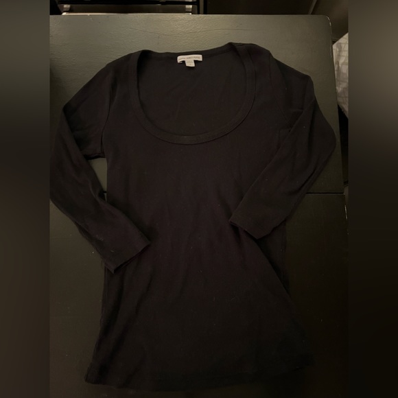 James Perse black top size 1 - Picture 3 of 7